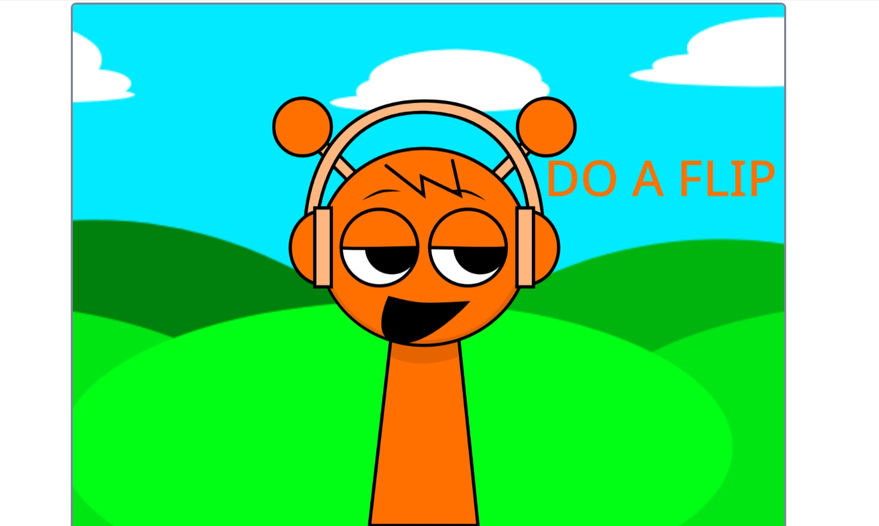 Talking Wenda Sprunki rhythm matching gameplay