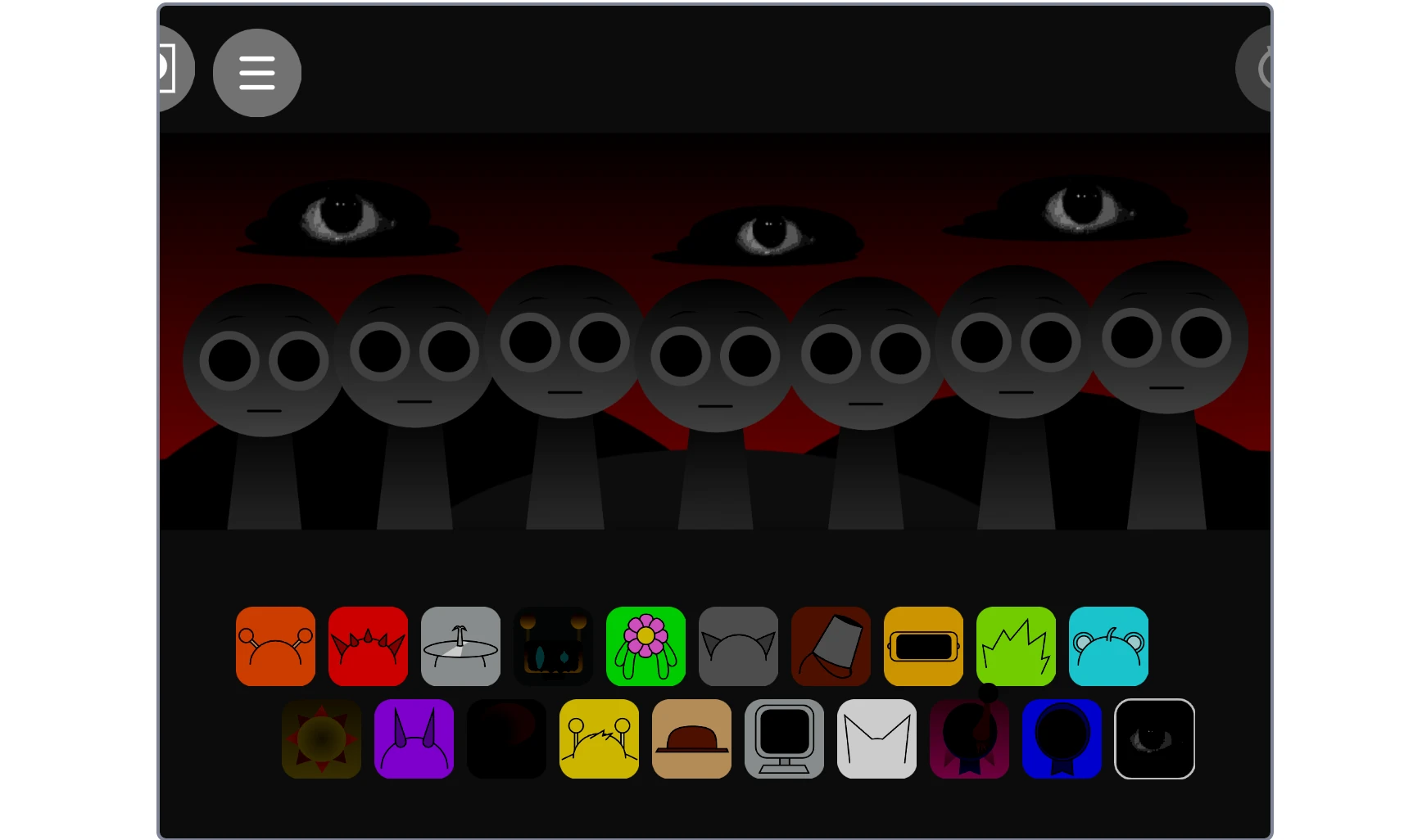 Sprunki Vineria Treatment Version 1.3 gameplay interface