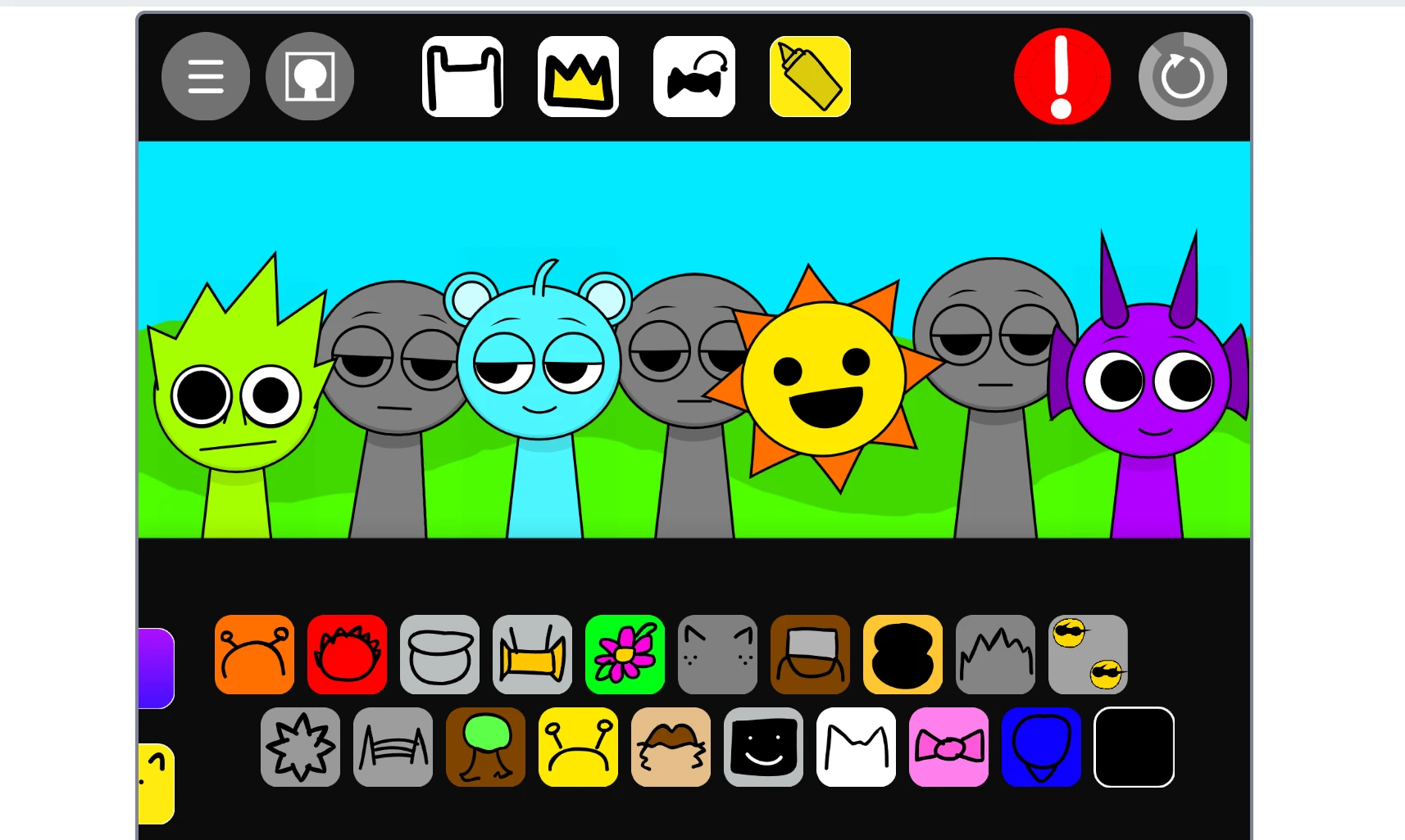 Sprunkid character sound assignment