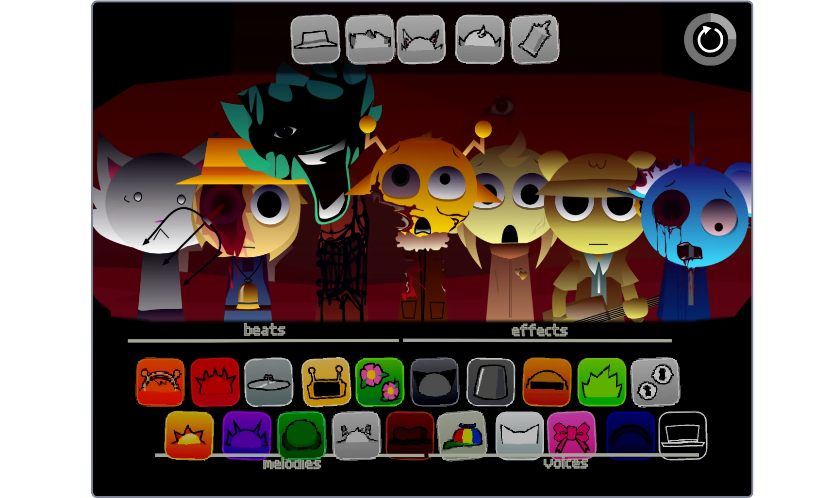 Sprunki Parodybox Big Update completed music track