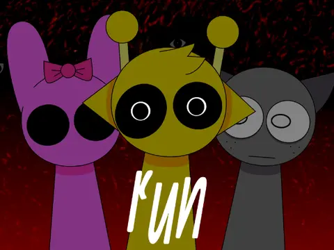 Sprunki Pyramixed Remix game with new characters and sounds