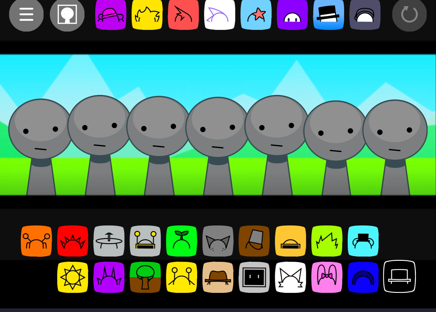 Sprunkr V2 gameplay mixing sounds