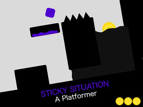 Sticky Situation - A platformer game with sticky mechanics