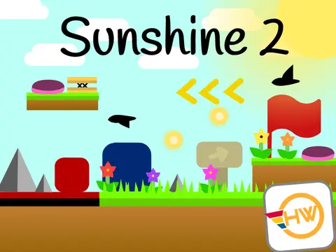 Sunshine Platformer 2 - Bright and challenging platformer game screenshot