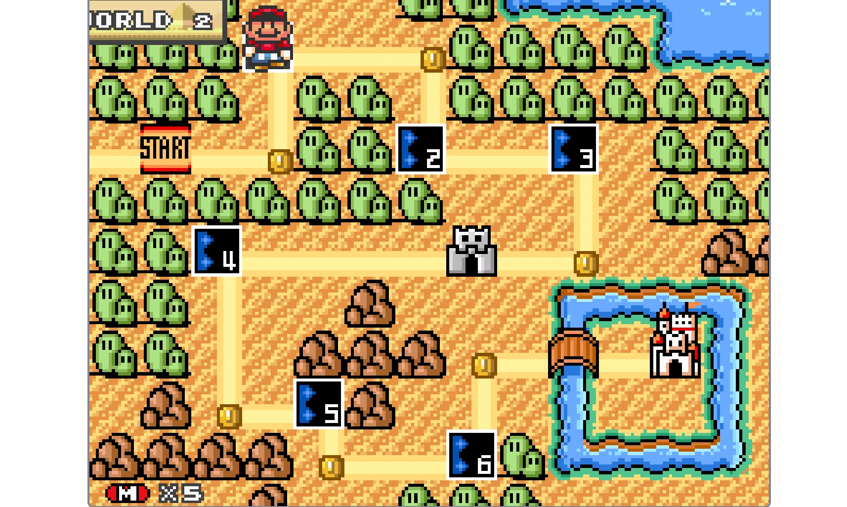Super Mario Bros 3 Gameplay Screenshot