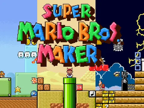 Super Mario Maker A Platformer Creator Game Cover Image