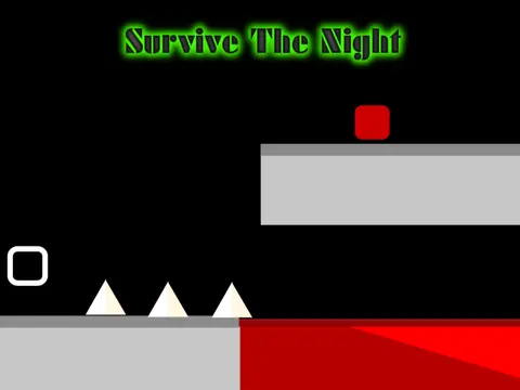 Logo for Survive the Night A Platformer game