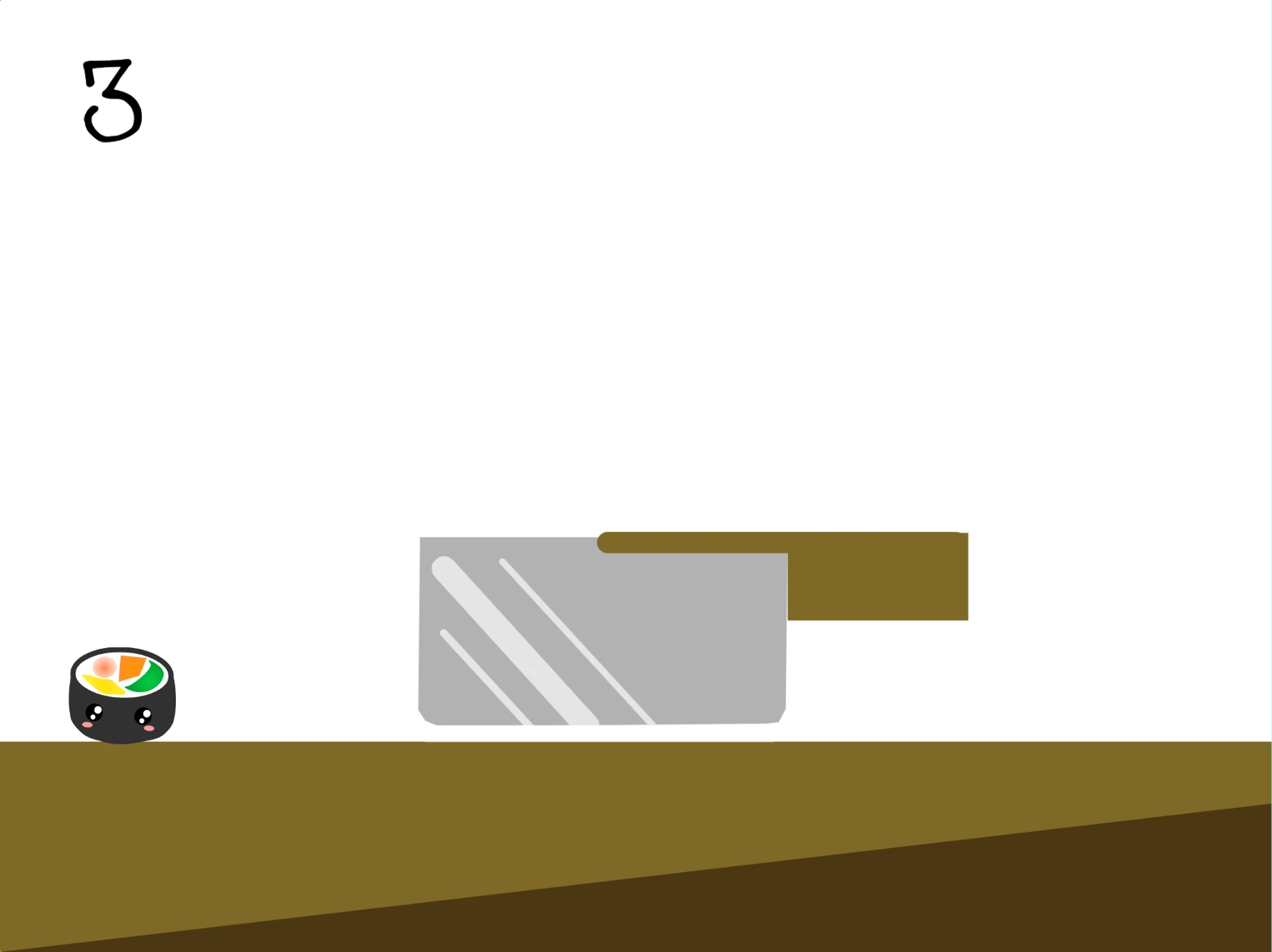 Sushi Platformer gameplay screenshot 2