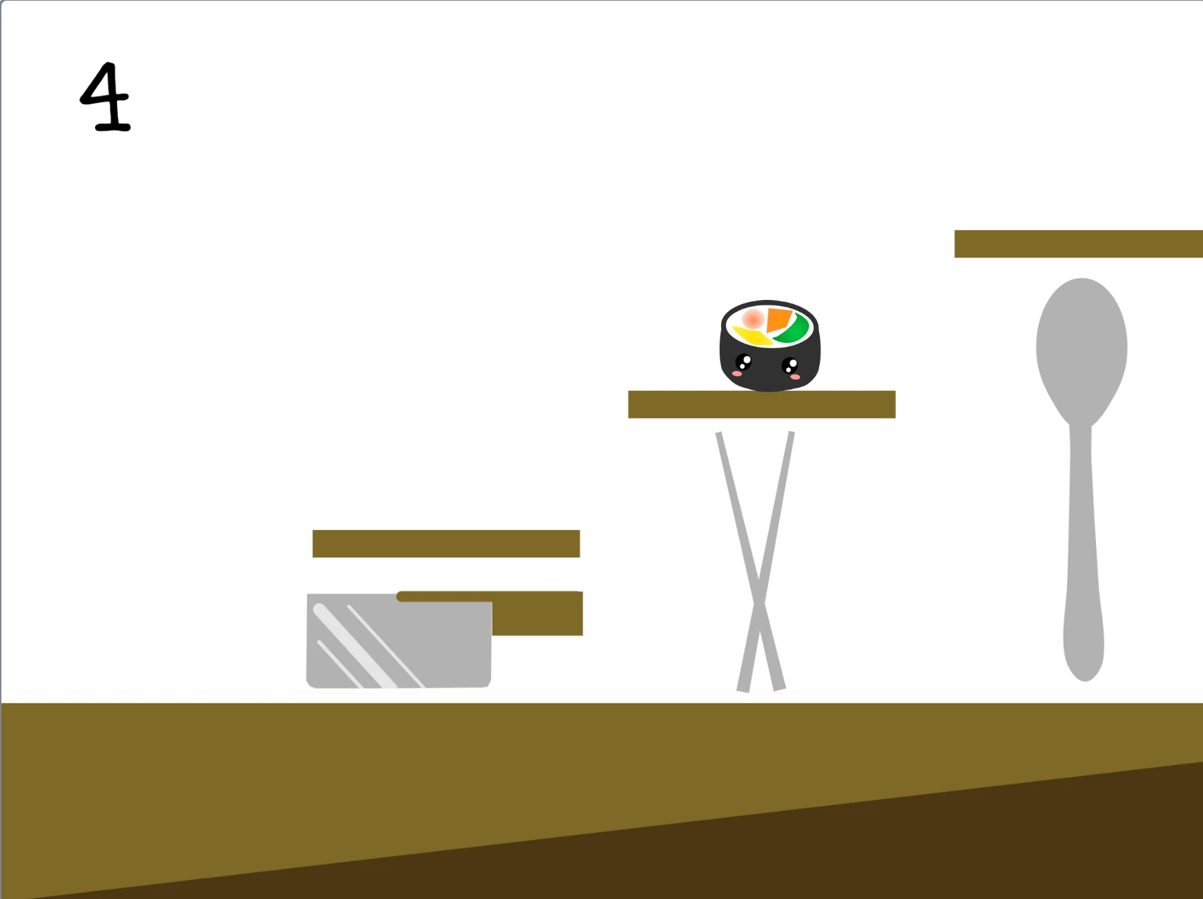 Sushi Platformer gameplay screenshot 3