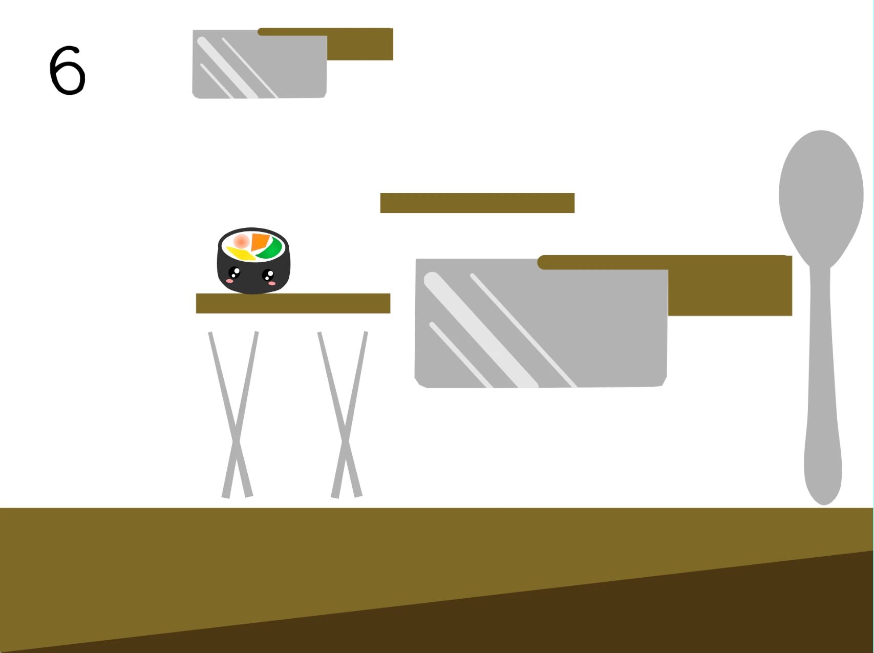 Sushi Platformer gameplay screenshot 4