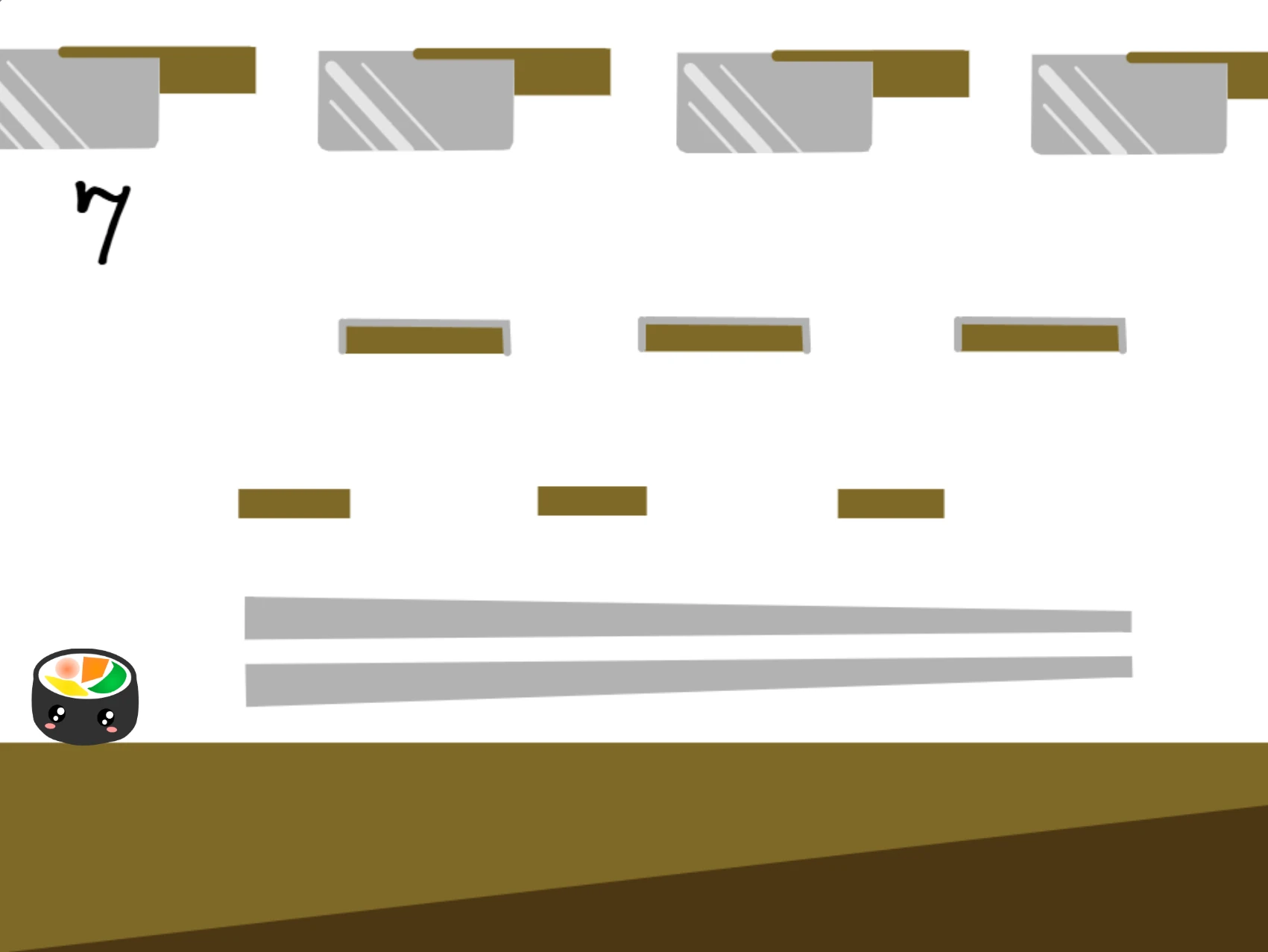 Sushi Platformer gameplay screenshot 5