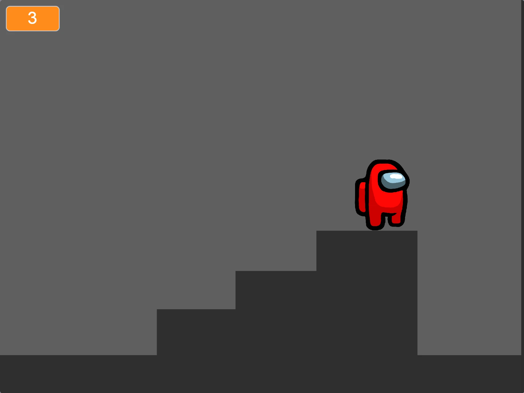 Susrun Sus Platformer gameplay screenshot showing obstacles