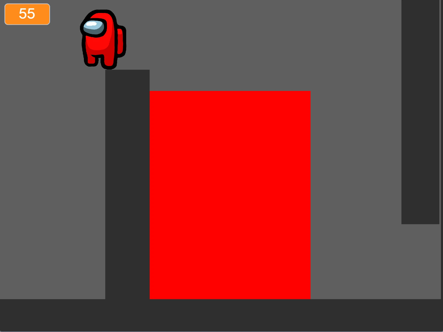 Susrun Sus Platformer gameplay screenshot of level design