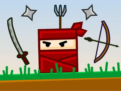 The Ninja 4 Game Logo