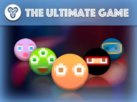 The Ultimate Game logo - puzzle platformer with UGC6.1 level editor integration