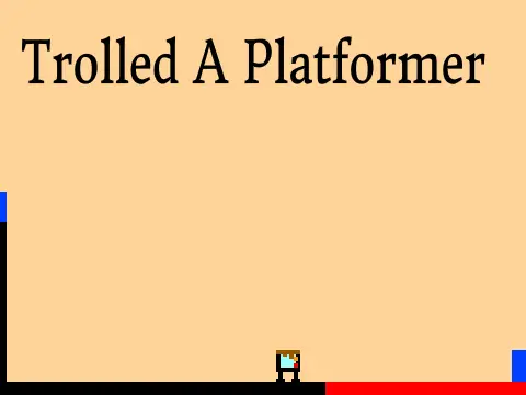 Trolled a Platformer RickRoll game logo cover art