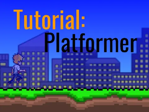 Tutorial Platformer logo - educational Scratch game development guide