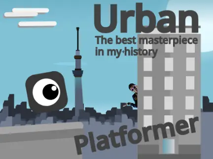 Urban Platformer cover art featuring urban cityscape theme
