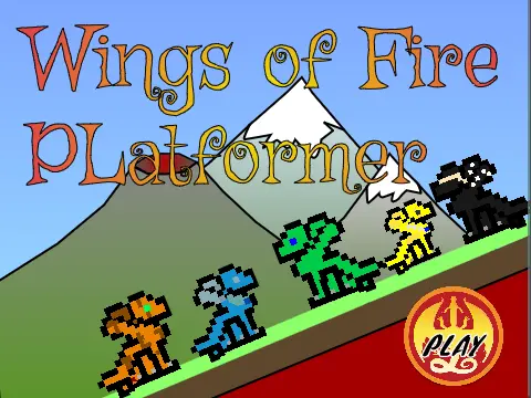 Five dragonets from Wings of Fire: Clay, Tsunami, Sunny, Glory, Starflight